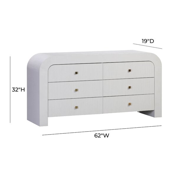 Baxley 6 Drawer Dresser & Reviews AllModern